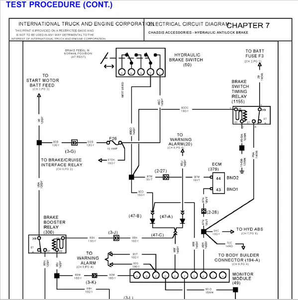 Internacional completa camiones manuales y diagramas en de ... hyster 50 wiring diagram 