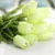 31Pcs Tulips Artificial Flowers PU Real Touch Artificial Bouquet Fake Flowers for Wedding Decoration Home Garen Decoration 18