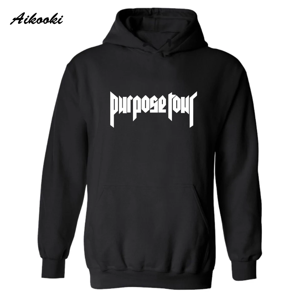 Aikooki Justin Bieber Men Hoodies Hip Hop Fashion Boys Hoodies Winter Women Sweatshirts Street wear Cotton Hoody Man Clothing