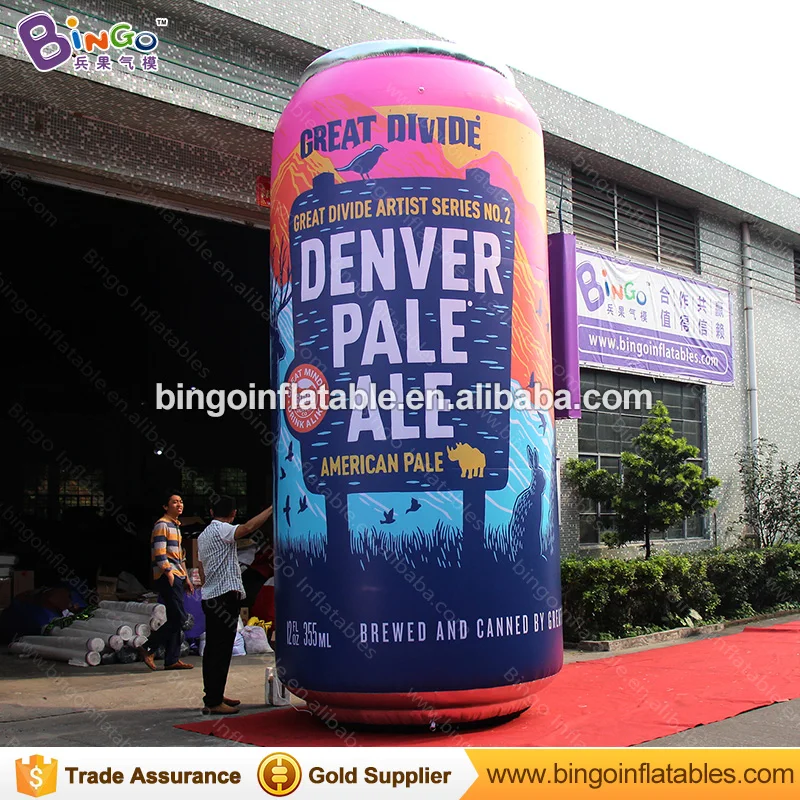 

Free Delivery 4.6 Meters Tall Giant Inflatable Juice Can Replica Advertising Event Blow up Cans Model for Decoration Toys