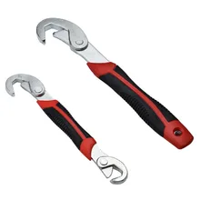 

2pcs Metric System Universal Wrench Hook Adjustable Spanner Non-slip Double End Multifunctional Wrench Repair Tool 9-32mm