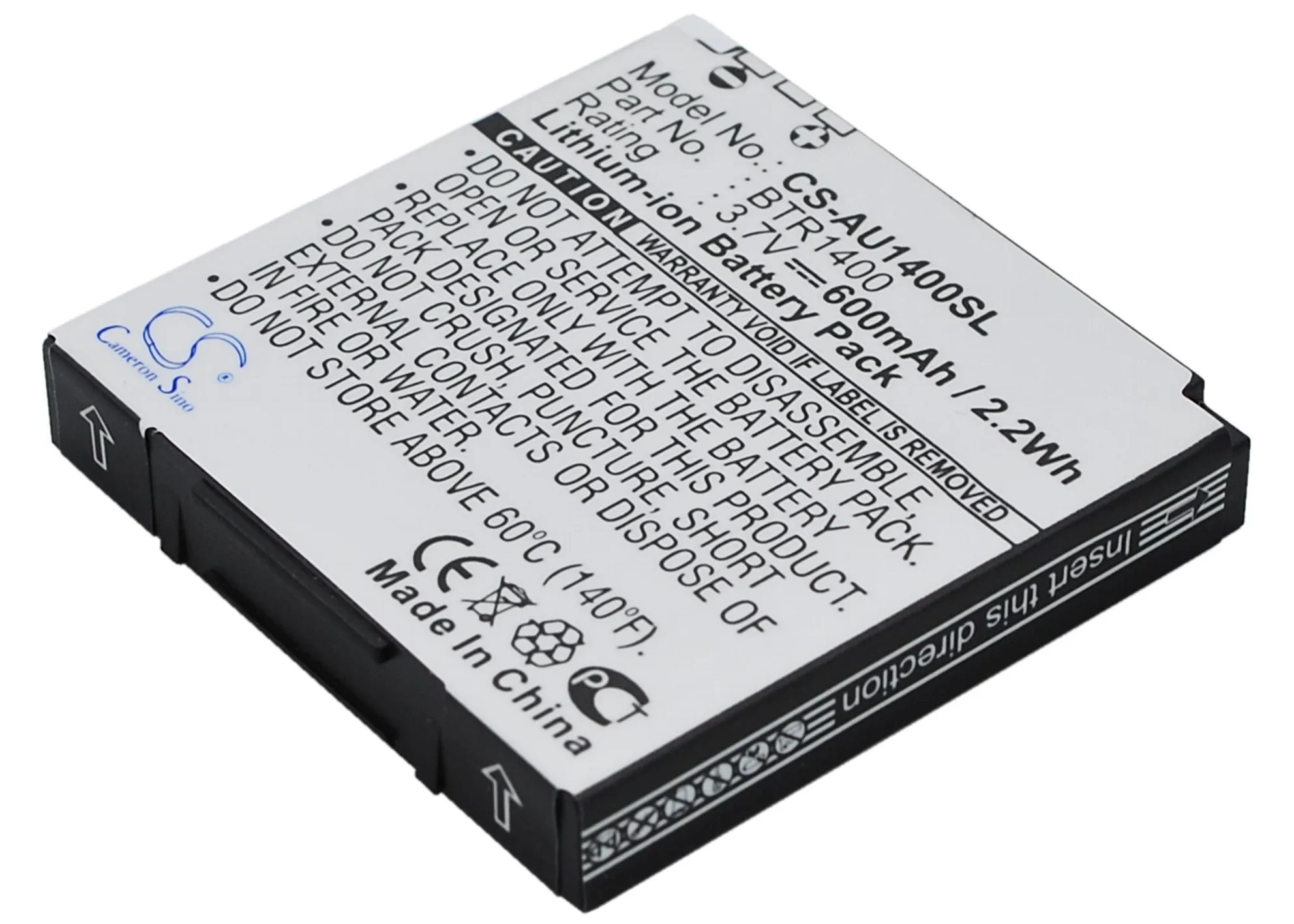 Высококачественная батарея Cameron Sino 600 мАч BTR1400 Для Audiovox/UTStarcom CDM 1400 PCS PPC 1400|cameron