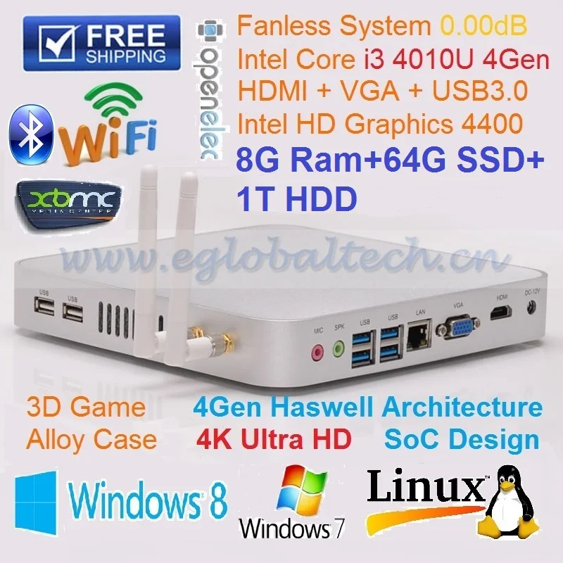 Buy 2014 Top Seller Intel Dual Core I3 4010U Mini PC