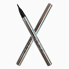 Жидкая подводка для глаз быстро быстросохнущая черный долговечный Водонепроницаемый натуральный карандаш-подводка для глаз косметические карандаши