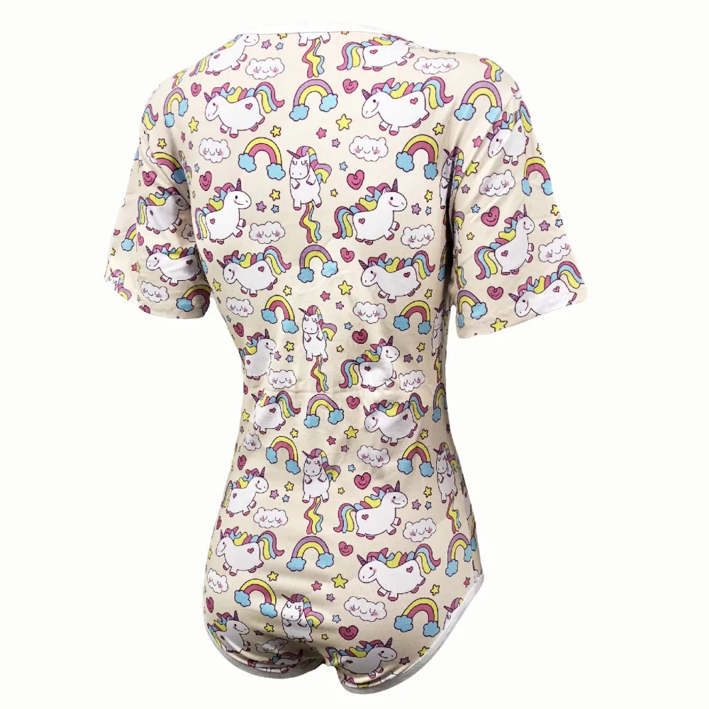 Женская ABDL Хлопковая пижама комбинезон для взрослых Ползунки промежность Ddlg взрослый ребенок Onesie девушка одежда комбинезон с силиконовой соской для взрослых набор