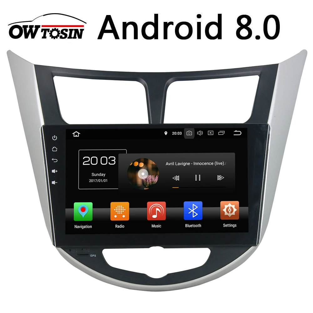 Android 8.0 Octa Core Car DVD Player Multimedia For Hyundai Verna Accent Solaris 2011 2012 Car Radio With 4GB RAM 32GB ROM GPS Android 8.0 Octa Core Car DVD Player Multimedia For Hyundai Verna Accent Solaris 2011 2012 Car Radio With 4GB RAM 32GB ROM GPS