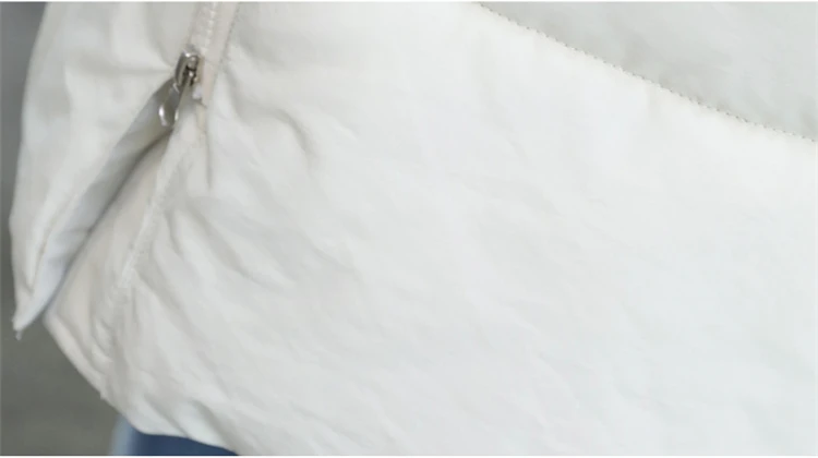 Women Winter Jacket White Coat Thick Parka Fake Fur Collar Hooded Loose Padded Jackets 2018 New Overknee Long Coat Winter CH702 (6)