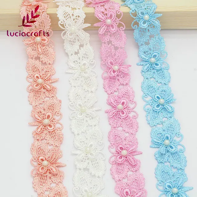 Lucia artigianato 1 yard 3 cm Farfalla In Rilievo Del Merletto Materiali Tessuto Lucia artigianato 1 yard 3 cm Farfalla In Rilievo Del Merletto Materiali Tessuto