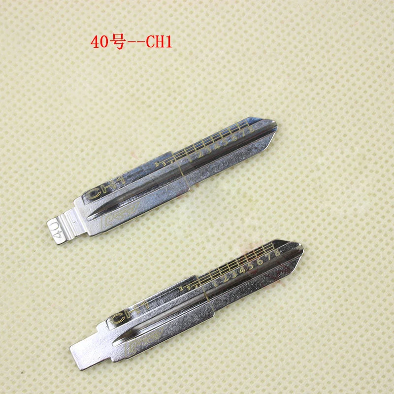 

NO.40 CH1 Replacement Key Blade for Chevrolet Captiva Epica Car Key Blanks with scale mark
