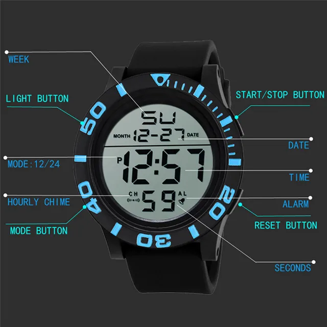 smart watch with countdown timer