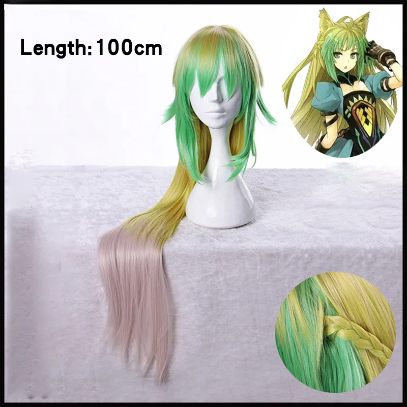 FGO Fate Grand Order Fate Apocrypha Atalanta Косплей головной убор Хэллоуин Карнавал длинные прямые косплей синтетические волосы