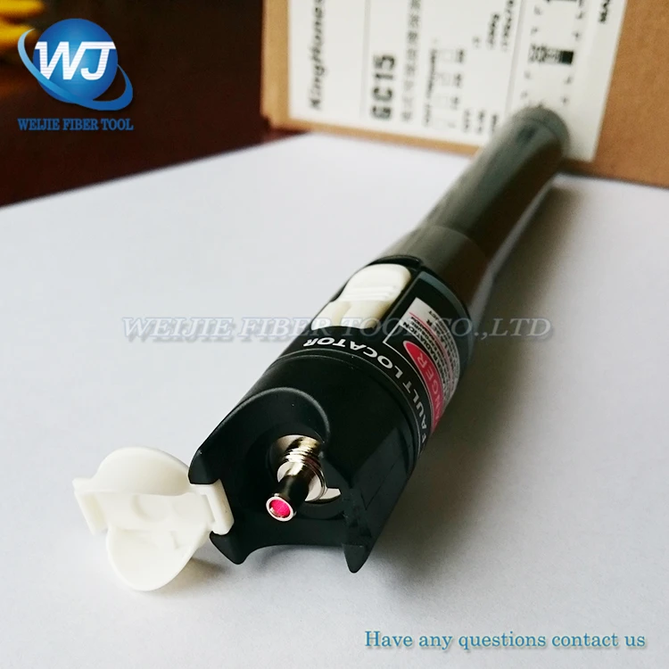 VFL 20 km Fiber optic visual fault detector pen out pw >20mW Visual