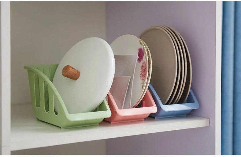 Креативная кухня 5 слотов для карт посуда стеллаж для хранения отделочная корзина классифицированная сливная посуда ящики для хранения кухонных аксессуаров