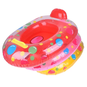 

Cartoon Portable Summer Baby Kids Safety Swimming Ring Inflatable Swim Float Water Fun Pool Toys Swim Ring Seat Boat Water Sport