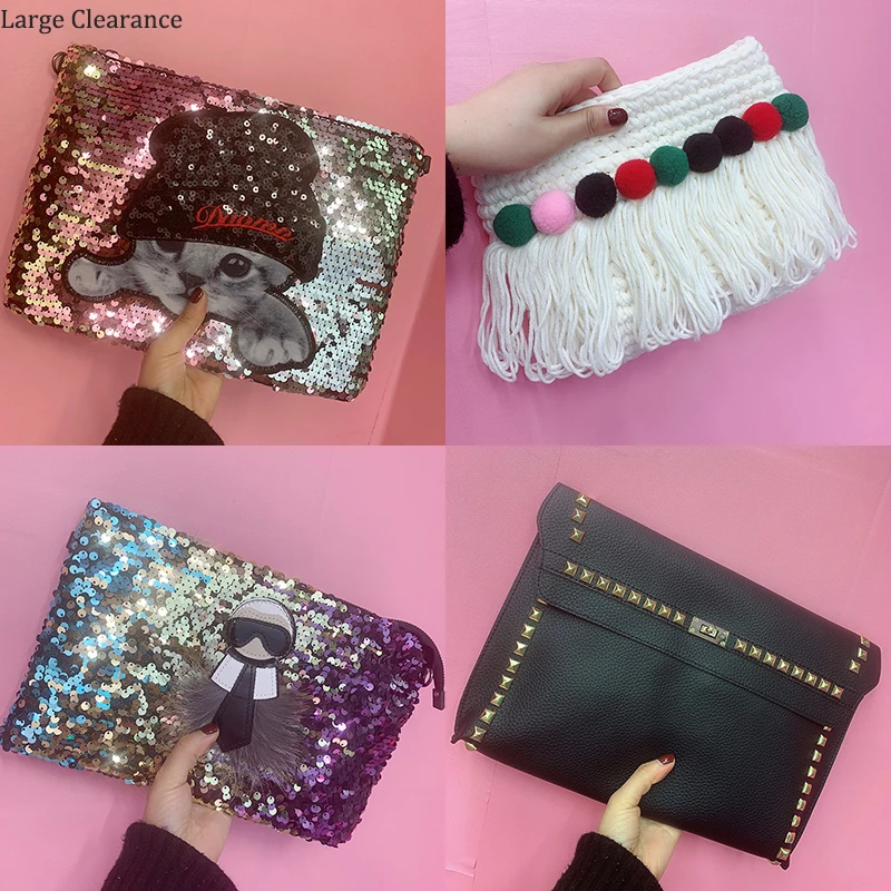 

2018 Clearance Leather Bag Women Vintage Graffiti Flowers Chain Messenger Bags For Ladies Clutches Crossbody Purse Handbag Bag