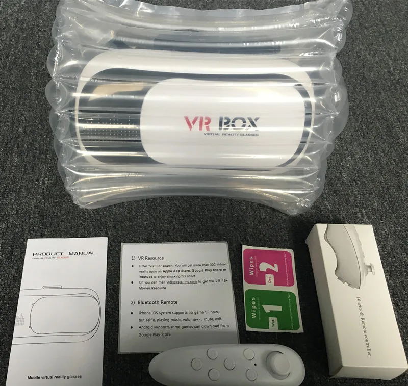VR BOX II 2.0 Google VR Очки Виртуальная Реальность 3D Очки Гарнитуры шлем Устройство Для 4.0-6.0 дюймов Мобильного Телефона iPhone 7 6 6 s