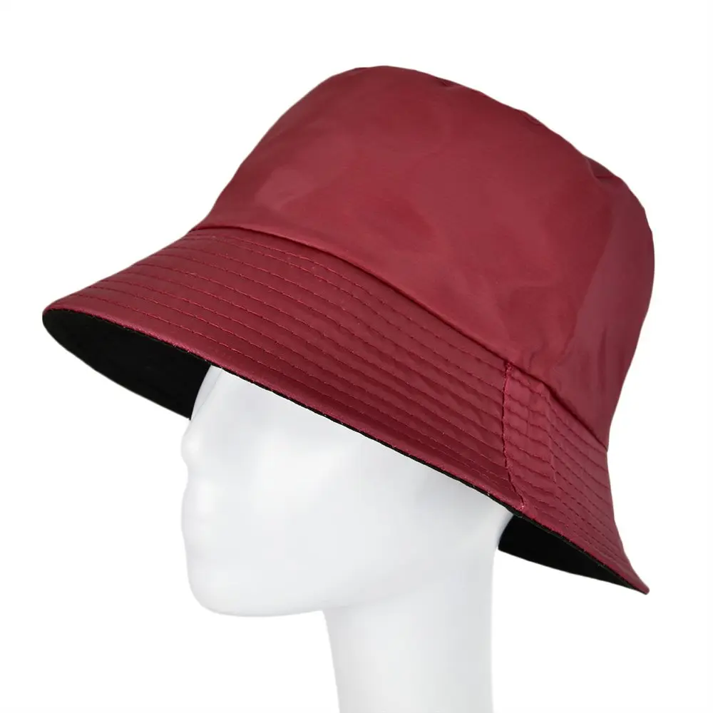 VOBOOM Summer Waterproof Bucket Hat Men Women Polyester Panama Fishing