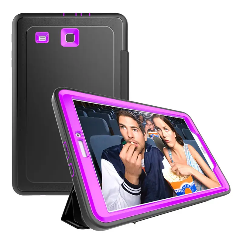 С мультяшными принтами узор чехол для Samsung Galaxy Tab E 9,6 T560 SM-T560 T561 Smart Cover модные Животные из искусственной кожи Подставка Funda чехол сумка