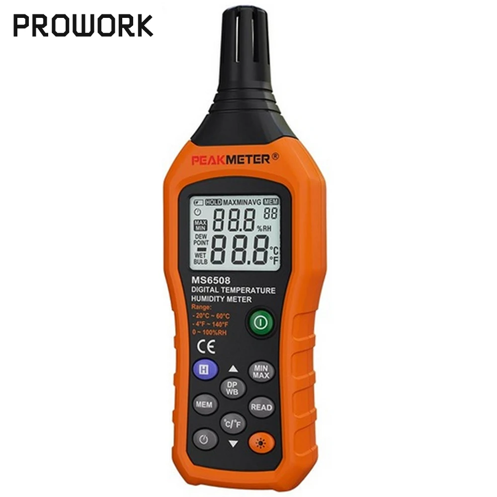Buy MS6508 LCD Digital Display Temperature Instrument