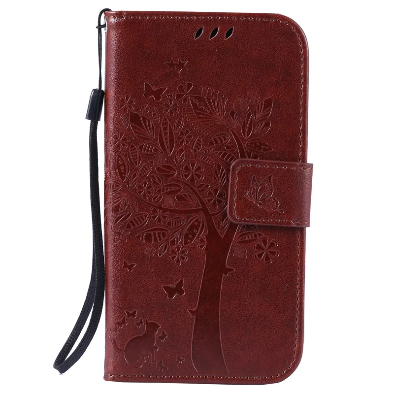 AIYINGE Magnetic Buckle Cell Phone Case For Samsung Galaxy J2 J200 J200F Embossed Leather Cover | Мобильные телефоны и