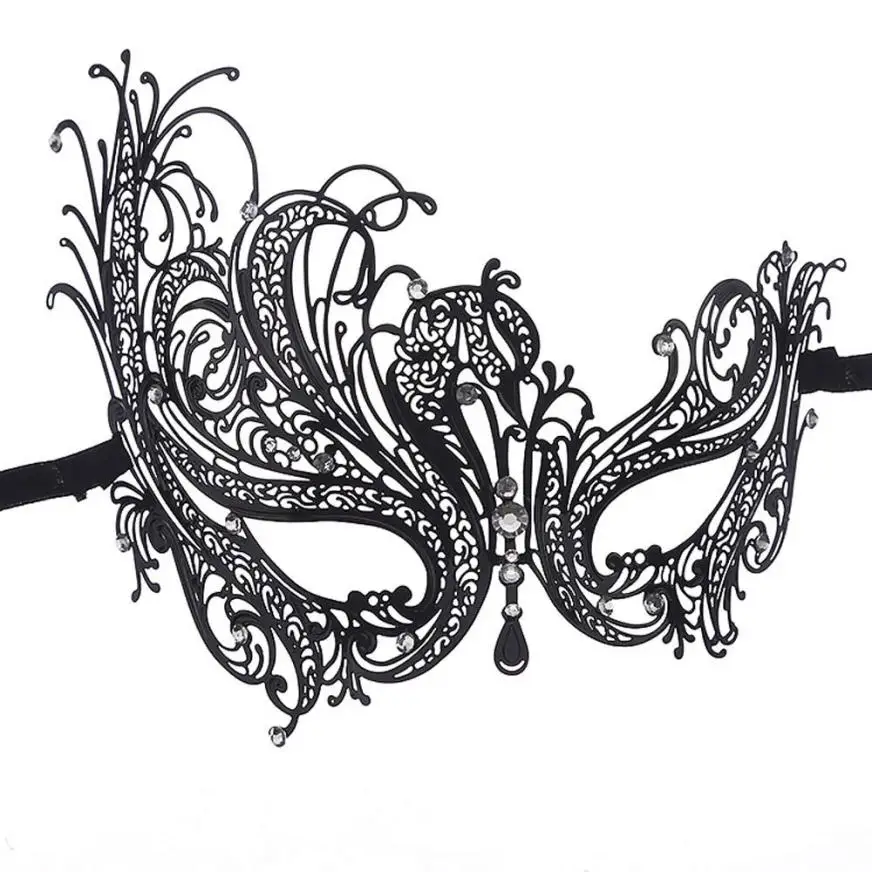 New Arrived Masquerade Masks Elegant Metal Laser Cut Halloween