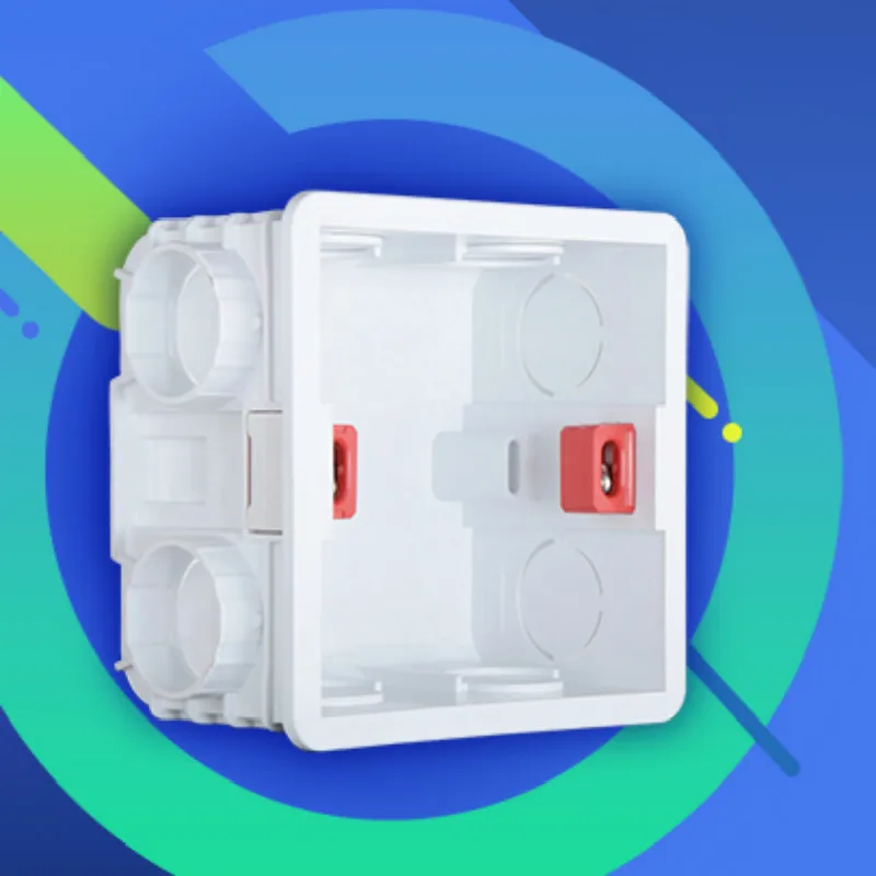

secret stash switch box 8wall box electronic 86 type mounting box 5pcs/lot free shipping
