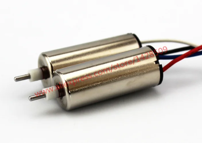 

hight quanlity coreless dc 3.7v metal Micro DC-motor with Black Propeller Model Airplane Motor with 80mm wire Free Shipping