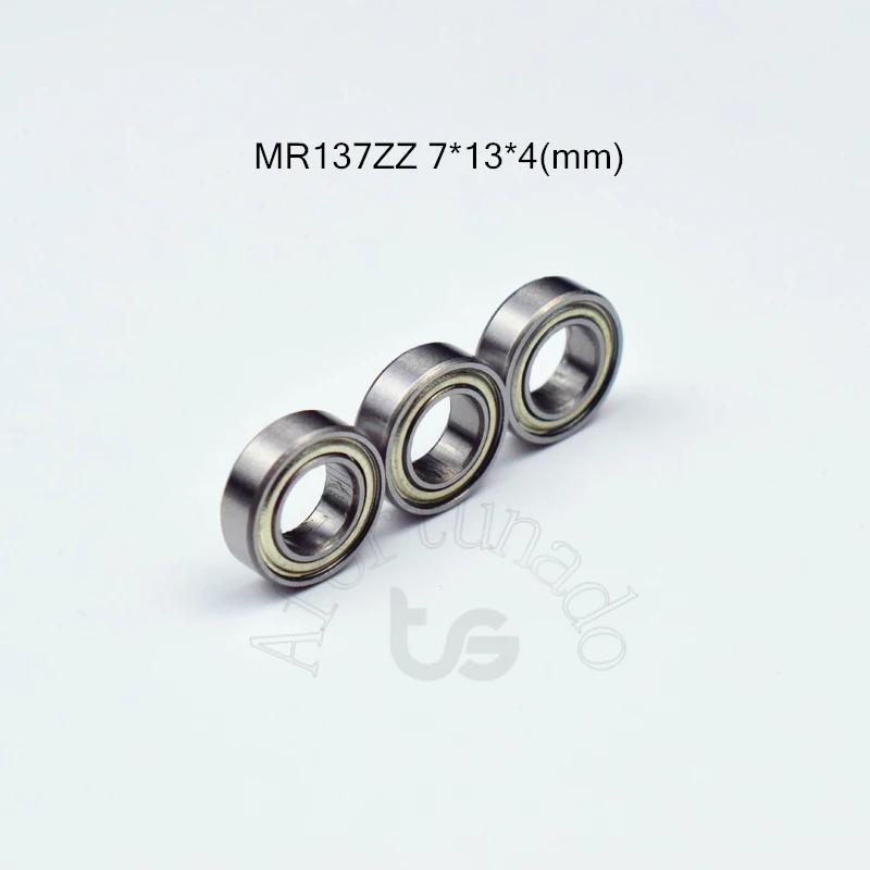 MR137 ZZ ABEC 5 bearing Metal Sealed Miniature Mini Bearing MR137ZZ 7