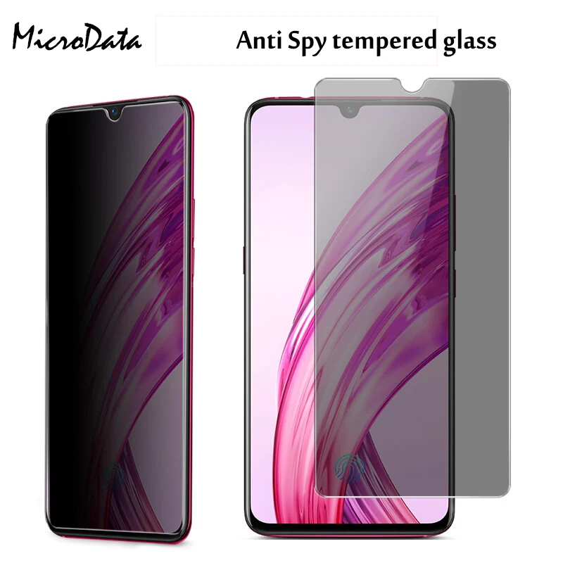 

MicoData For VIVO X23 V11 Premium Real Tempered Glass Privacy Anti-Spy Screen Protector Full Cover Anti Spy film ForVIVO V11 Pro