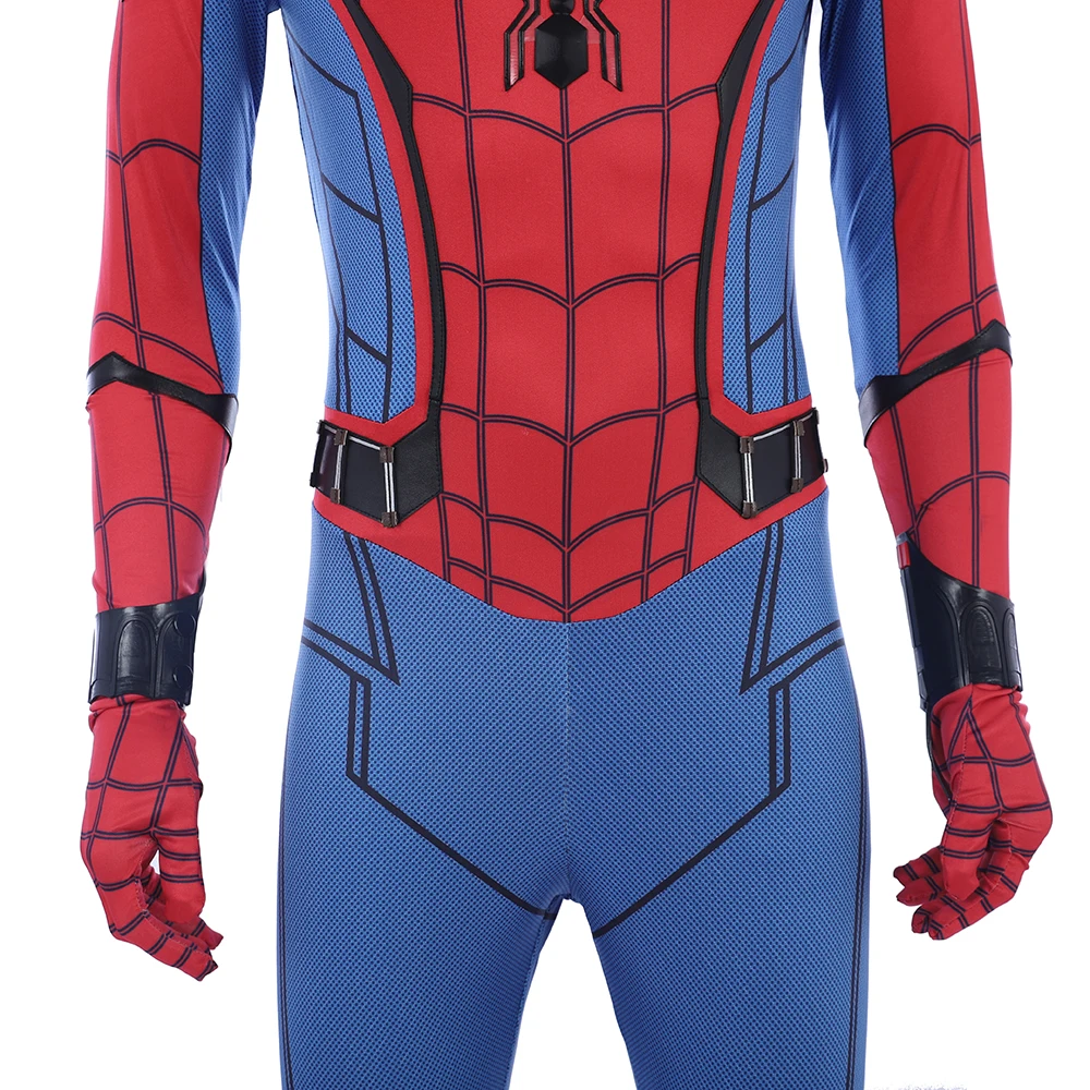 Костюм Человека-паука, костюм для косплея, костюм Человека-паука, супергерой паук, костюм человека на Хэллоуин, одежда для взрослых, Мужской наряд на карнавал