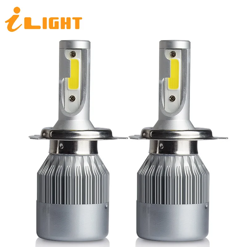 

iLight H7 LED Car headlight LED H4 H1 LED H8 H9 H11 3800LM 36W 9005 HB3 9006 HB4 H3 880 H27 9004 COB Car Auto Lamps 12V 6000K