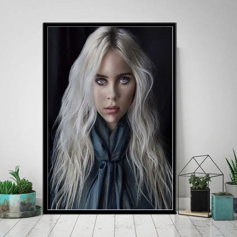 

Billie Eilish Music Album Don't Smile at Me Pop Star Art Poster Canvas Painting Wall Picture Home Decor Posters and Prints