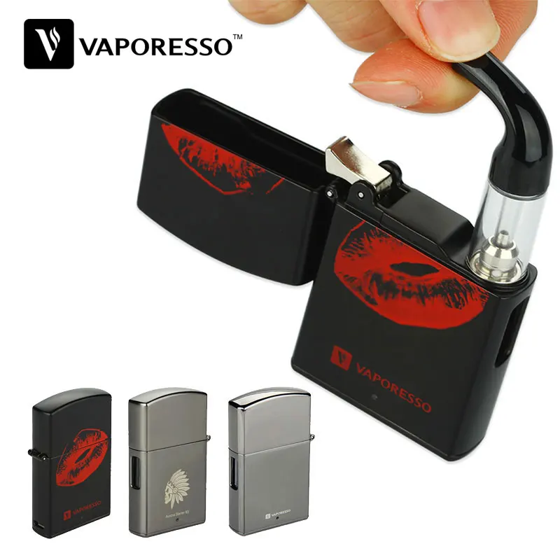 

Hot Original Vaporesso Aurora Starter Kit 650mAh Electronic Cigarette Battery 1.4 Ceramic EUC Simple/Delicate Cigarette Vape Kit