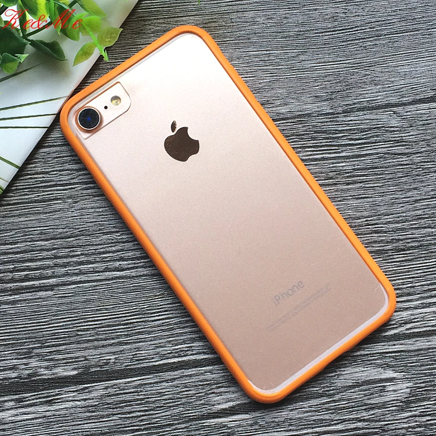 Для iPhone8 Жесткий PC+ мягкий TPU чехол для iPhone 7 8 6s Plus X XS 11Pro чехол для MAX XR чехол s телефон оболочка Мода красочная рамка Прозрачный