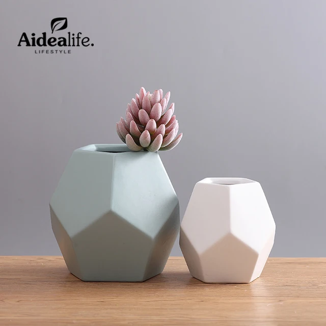 chinese blue and white vases geometric decor abstract ceramic art home decoration accessories modern wedding decoration - Modern Accesories chinese blue and white vases geometric decor abstract ceramic art home decoration accessories modern wedding decoration - Modern Accesories