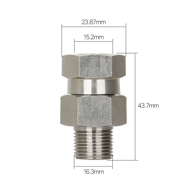 Моечная машина высокого давления поворотный моечный станок 4500 Psi 3/8 дюйма Npt Male