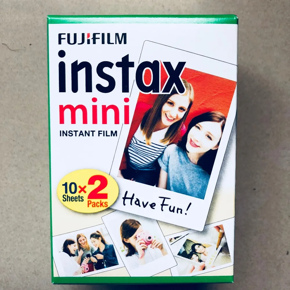 Оригинальная пленка Fujifilm Instax Mini 100 листов 80 листов 60 40 20 для Fuji Instax Mini camera 9 7s 8 90 25 55 Share SP-1 SP-2