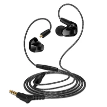 Moxpad X9 Pro Dual Dynamic Driver Professional In Ear Sport Earphone with Mic for Mobile MP3 player Replacement cable