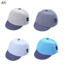 Baby Children Kids Boy Girl Stripe Short Brim Flat Casquette Hat Sun Protection Cap Fashion Causal Baby Children Kids Boy Girl Stripe Short Brim Flat Casquette Hat Sun Protection Cap Fashion Causal