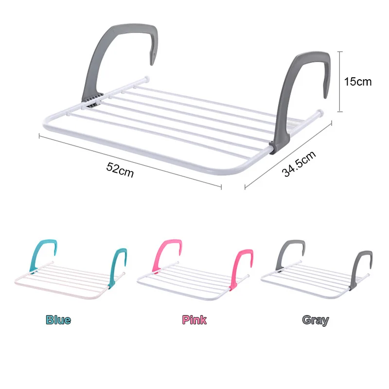 

Clothes Hanger Drying Rack Wall Mount Folding Shorts Underwear Drying Rack Laundry Drying Stand Radiator Hangers for Clothes
