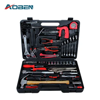 

AOBEN 92pcs/set Multifunction Combination Hand Tool Sets Auto Repair Tools Combination Car Kit Box Applied Household Tool Set