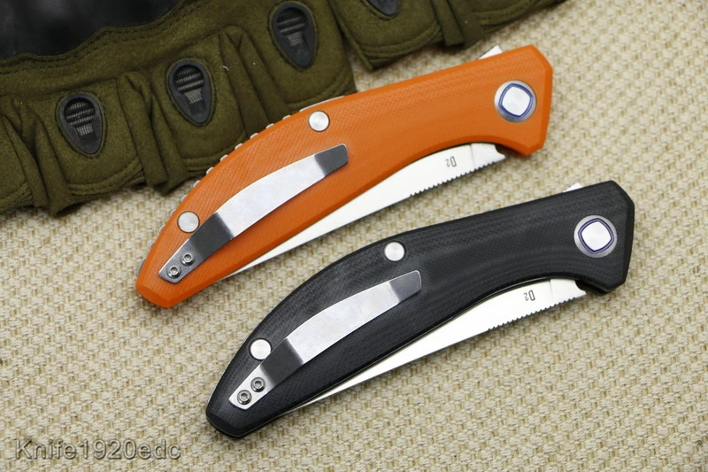 Складной нож LOVOCOO SIGMA складной D2 blade G10 с ручкой для кемпинга походов охоты