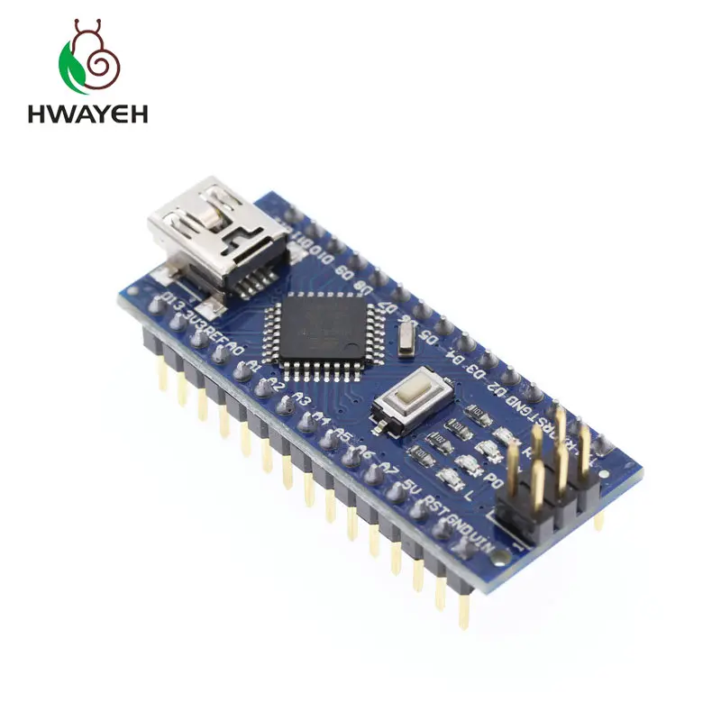 Nano V3.0 ATmega328P контроллер совместимый для arduino nano CH340 USB драйвер с кабелем NANO 3,0