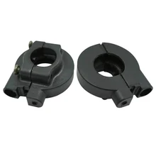 Motorbike Mirror Mount Holders Bracket Clamp For Moto Handlebar Moped Dirt Pit Bike ATV