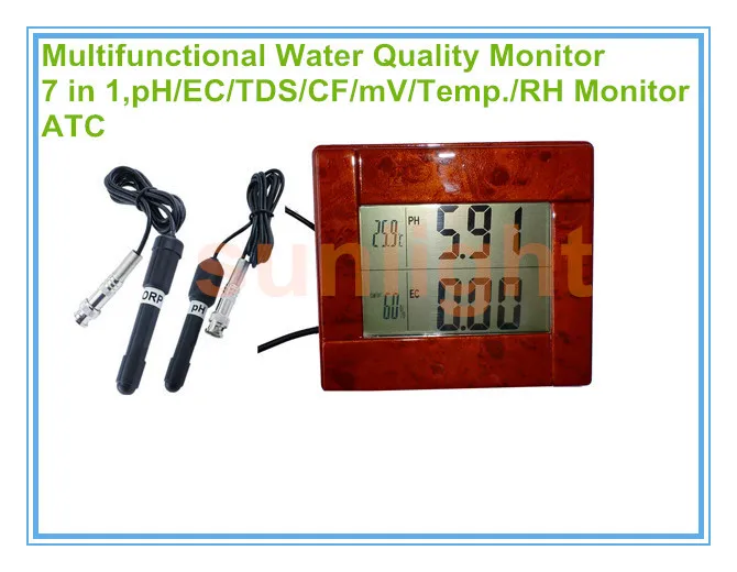 Multifunctional-Water-Quality-Monitor-7-in-1-pH-EC-TDS-CF-mV-Temp-RH ...