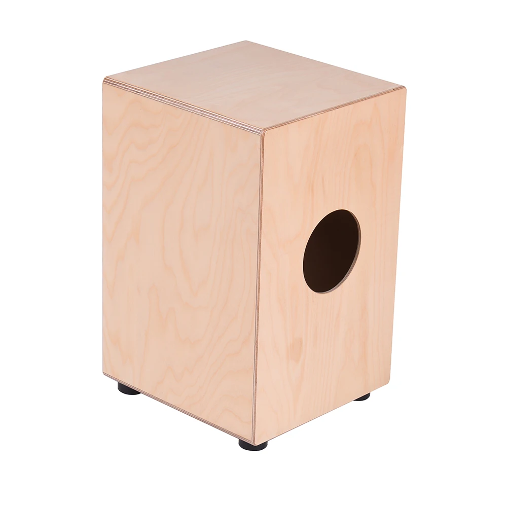 Ammoon деревянный Cajon Box барабан ручной барабан для взрослых инструмент для уговаривания древесины березы с регулируемыми струнами сумка для переноски