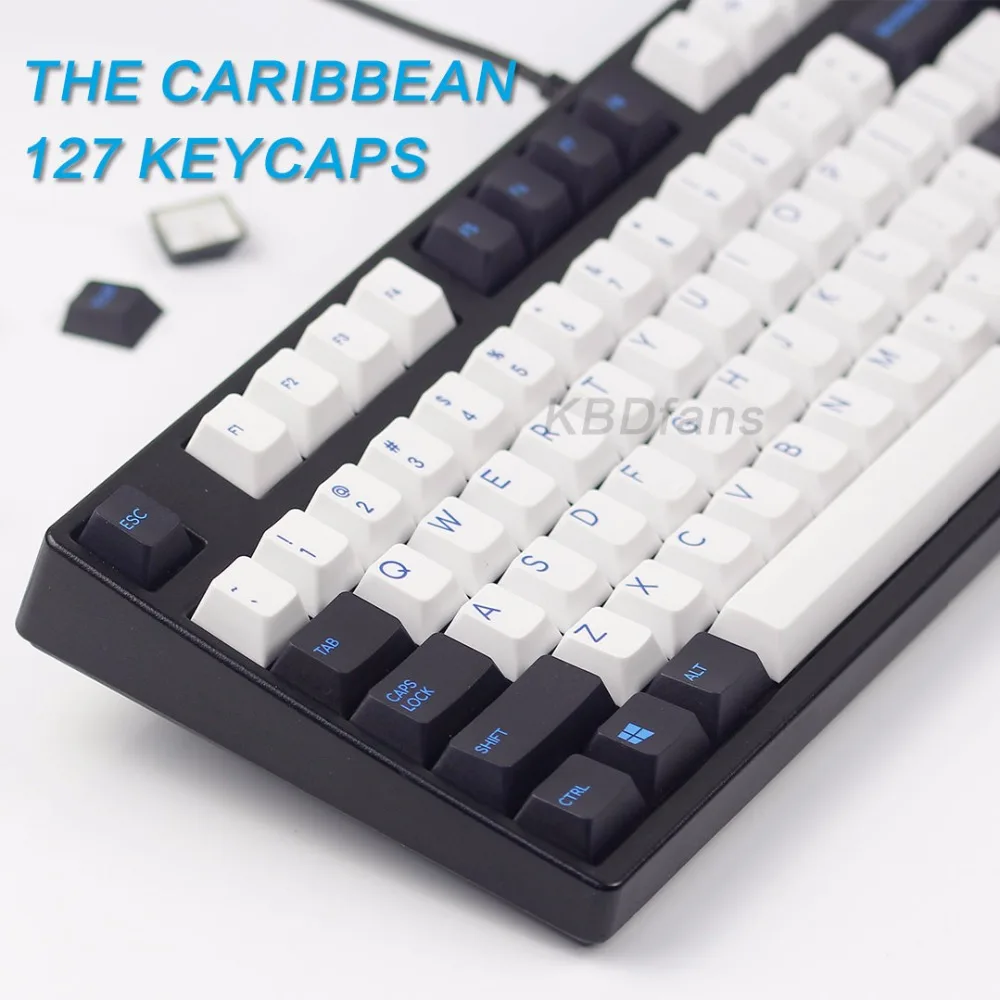 KBDfans Новое поступление pbt keycay dye subbed keycaps профиль chrrey полный набор diy механический keyboar