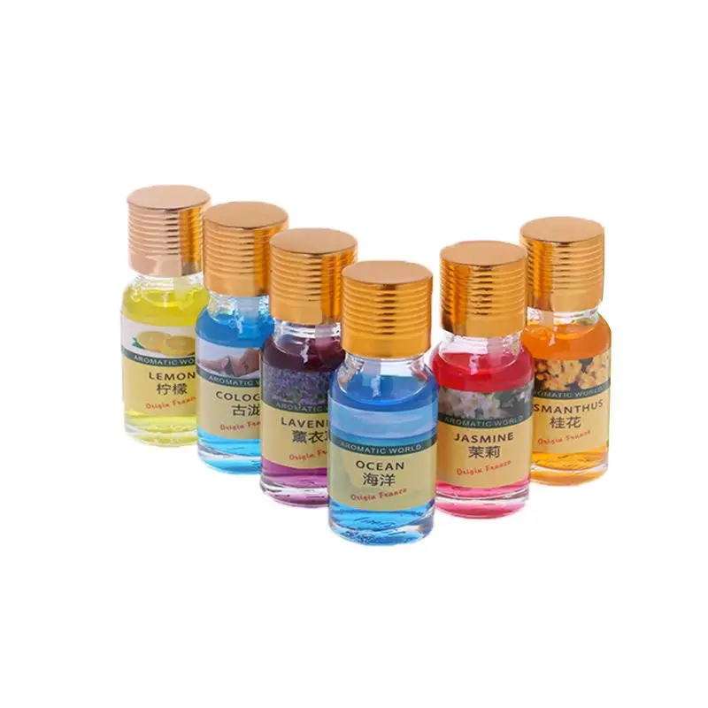 

10ml Car Perfume Refill Air Freshener Multi-flavor Liquid Essential Oil Scent Replacement For Automobiles Indoor Smell Remover
