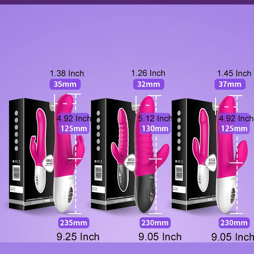 Leten Rabbit Clitoris Stimulator Sex Machine Vibrator Rechargeable Heating Massager Orgasm Mastrubator Adults Sextoys for Women 5