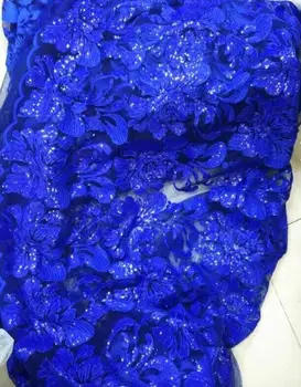 

nice looking french embroidered lace yaking-92840 with top quality 3d flower french net lace fabri